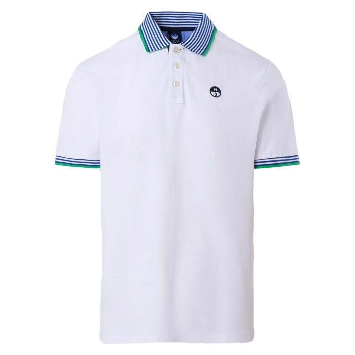 NORTH SAILS POLO STRIPES ON FRONT692460 0101